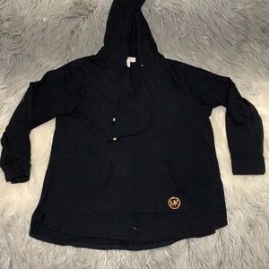 Michael Kors Black Logo Hoodie Size 2x